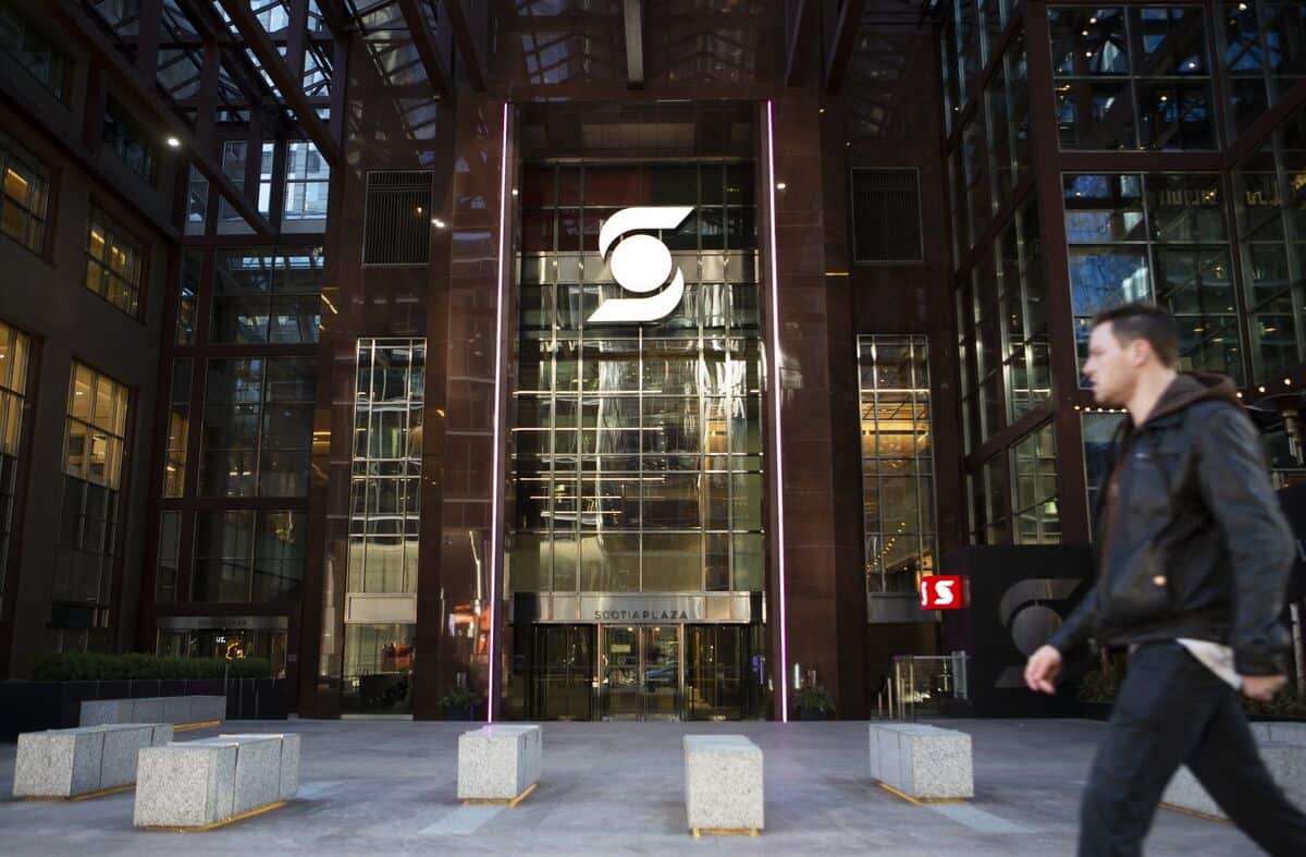 Scotiabank, the Canadian banking giant with $1.10 trillion in assets and more than 21 million clients.